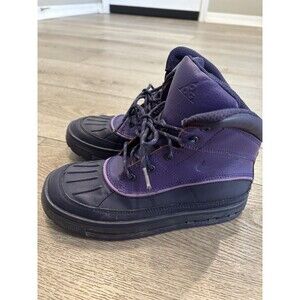 Nike ACG Woodside Shoes/Boots 524877-500 Purple All Weather Girls 3Y